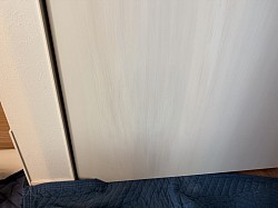 ドア穴　補修後